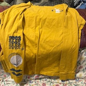 Mustard yellow Dutch bros long sleeve